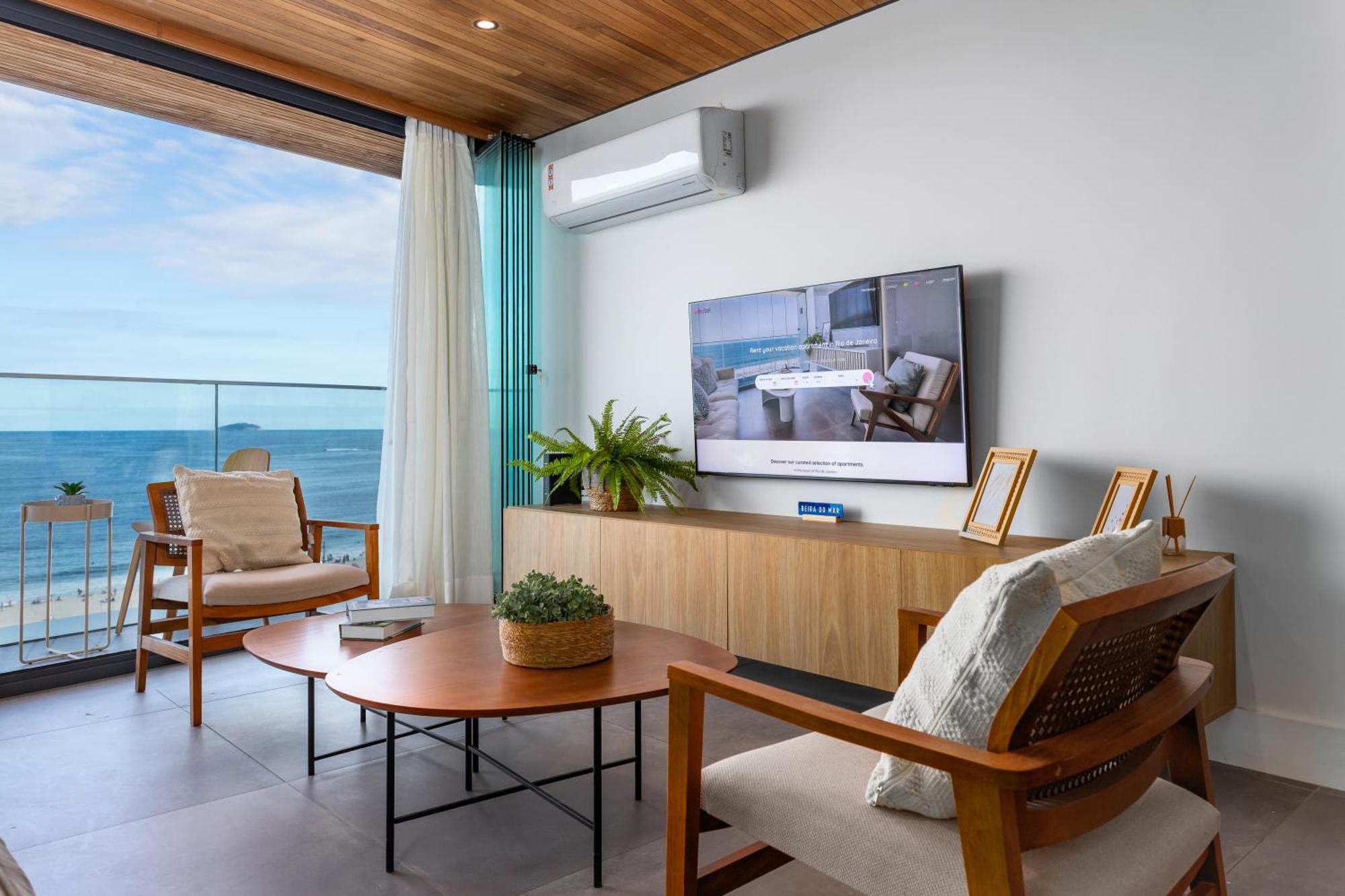 Unhotel - Luxuosos Apartamentos Na Atlantica A Beira-Mar, Copacabana Рио-де-Жанейро Экстерьер фото